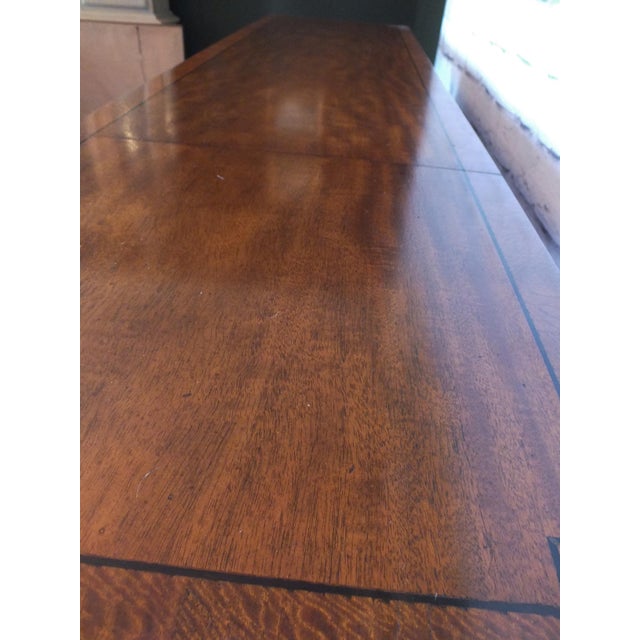 Vintage Regency Drop Leaf Table Sideboard Buffet Chairish