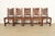 Mission Lifetime Furniture Antique Mission Oak and Cane Arts & Crafts Dining Chairs, Set of Five For Sale - Image 3 of 11