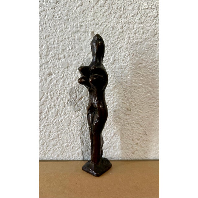 Abstract Expressionism Reg Butler, Reg Butler Bronze Sculpture Musee Imaginaire Abstract Brutalist Female Figure For Sale - Image 3 of 18