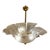 Metal Frozen Petals Murano Lamp, 1950s For Sale - Image 7 of 7