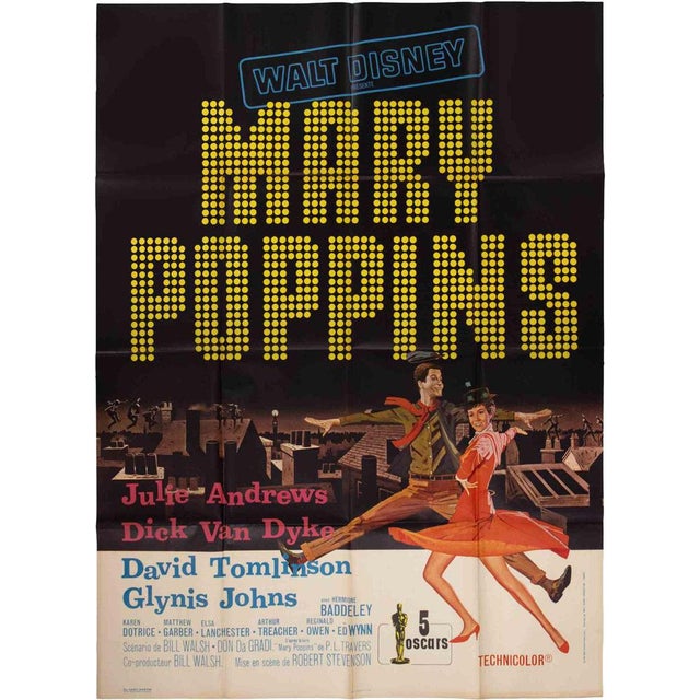 Mary Poppins Re-Release Poster, Italy For Sale - Image 6 of 6