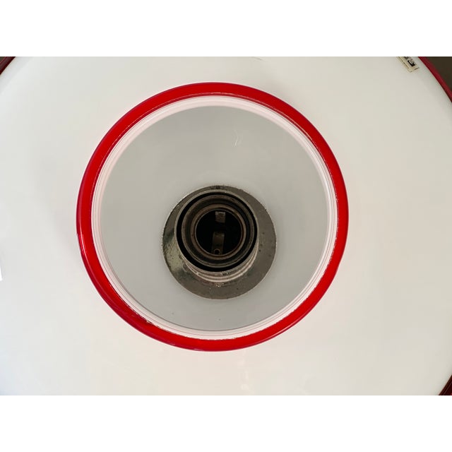 Glass Ceiling Lights by Fratelli Toso, Set of 3 For Sale - Image 9 of 14