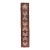 Antique Circa 1900 Oversize Brown Hand Knotted Wool Runner 4ft 1in X 22ft 3in For Sale