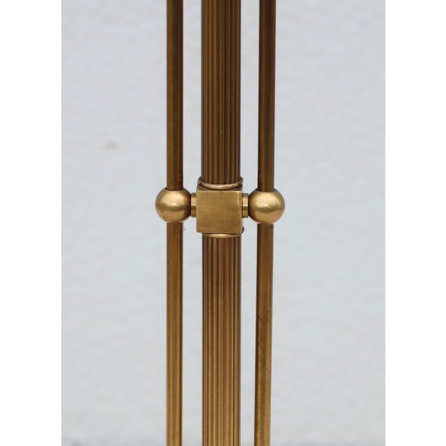 1980's Italian Torchiere Brass Floor Lamps For Sale - Image 11 of 18