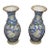 A Magnificent & Monumental Pair of Chinese Canton Enamel "Hundred Flowers" Vases For Sale