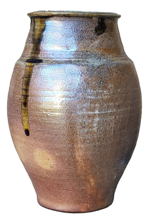 Stoneware Vase by Jean Michel Doix, Puisaye, France, 1980s