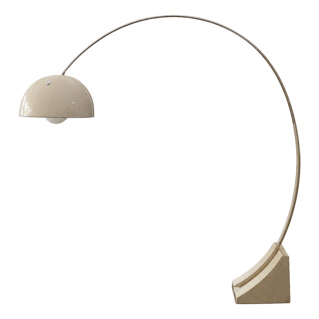 Metal Arc Lamp, Italy, 1960s For Sale