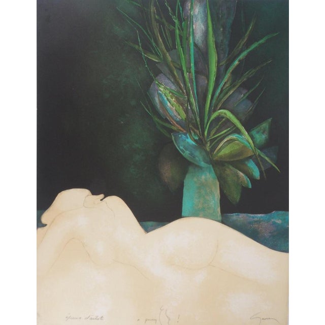 Modern Claude Gaveau, Albâtre, Lithograph For Sale - Image 3 of 10