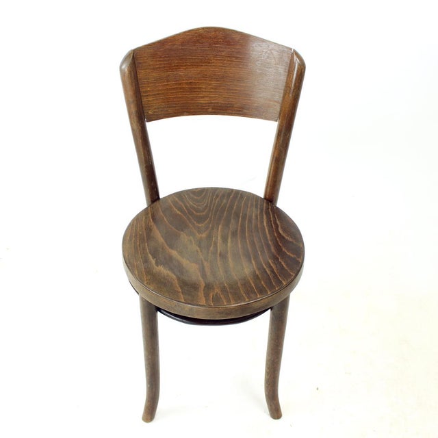 Bentwood Bistro Chair from Tatra, Czechoslovakia, 1940s For Sale - Image 10 of 12