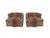 Mid-Century Modern Hexagonal Barrel Back Chairs in Leopard - A Pair For Sale - Image 3 of 9
