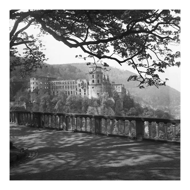 View to the Heidelberg Castle, Germany 1938, Printed 2021 For Sale