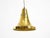 Mid-Century Modern Model T 598 Pendant Lamp in Brass by Hans-Agne Jakobsson, Markaryd, Sweden, 1960s For Sale - Image 3 of 16