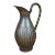 Antique Chinese Hammered Embossed Copper Water Can Pitcher Ewer Jug For Sale