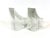Mid-Century Crystal Glass Bookends, 1970s, Set of 2 For Sale - Image 8 of 10