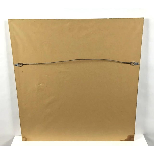 Wood Chinese Framed Silk Flower Embroidery For Sale - Image 7 of 8