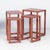 Brown Ash Wood Nesting Tables by Josef Hoffmann for Wittmann, 1980s, Set of 4 For Sale - Image 8 of 12