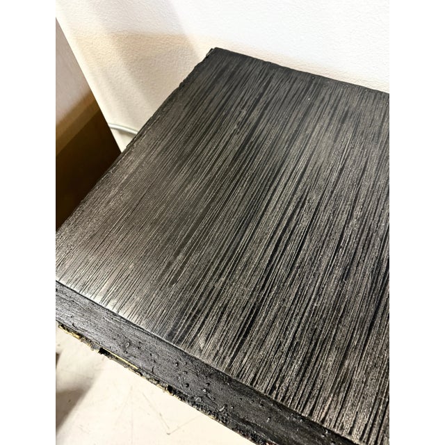 James Bearden Steel, Enamel and Bronze Cabinet For Sale - Image 9 of 13