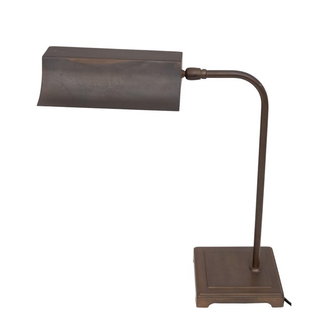 Vintage Bronze Desk Lamp from Herda, Holland, 1970s For Sale - Image 6 of 12
