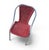 Red Aluminum Chair with Synthetic Weave, 1980s, Set of 6 For Sale - Image 12 of 18