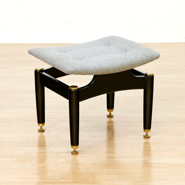 1960s Mid Century Librenza Vanity Stool by G Plan, Attributed For Sale In Los Angeles - Image 6 of 10