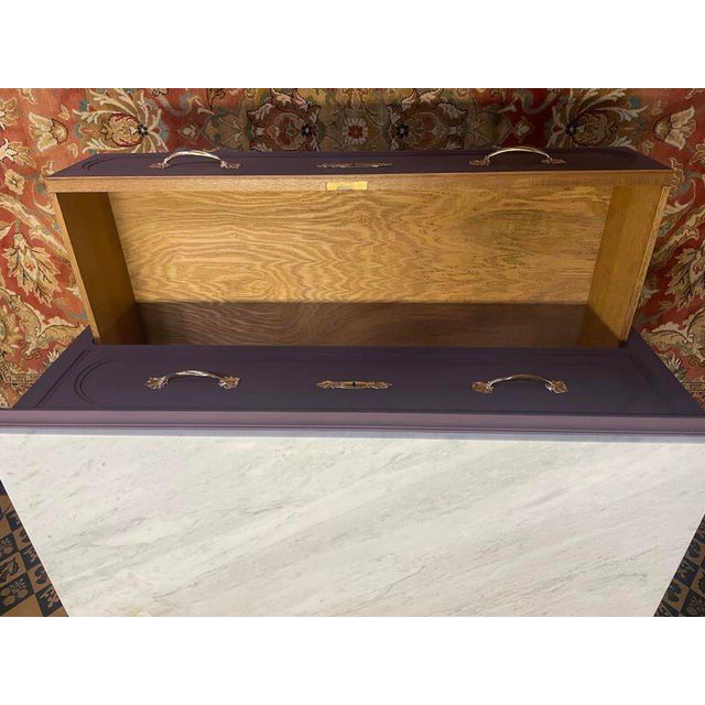 Art Nouveau Painted Chest of Drawers For Sale - Image 11 of 12