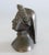 19th Century 19th Century Italian Grand Tour Souvenir Bronze Bust of Dante Alighieri For Sale - Image 5 of 7