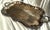 This is a fantastic, heavy (9.5 lbs) silverplate tray with beautiful raised designs around the edge and on the handles and...