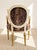 French Antique French Louis XVI Style Giltwood Armchair For Sale - Image 3 of 12