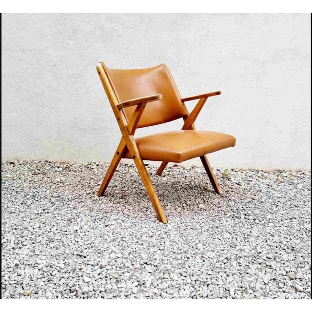 Vintage Lounge Chair from Dal Vera, 1950s For Sale - Image 3 of 7