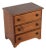 Antique Salesman Sample Federal Style Oak Chest of Drawers For Sale