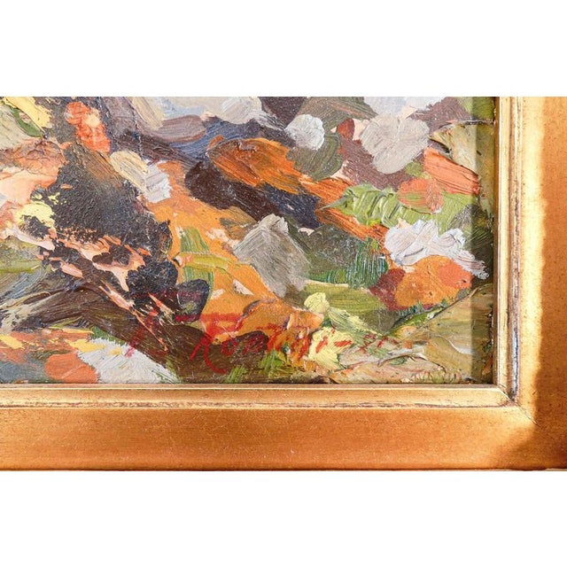 Ferruccio Rontini, Monte Passi, 1922, Oil on Panel For Sale - Image 6 of 18