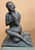 Mid 20th Century Mid 20th Century Nude Seated Girl - Leonida Bronze For Sale - Image 5 of 8