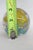 Glass St Clair Hand Blown Art Glass Paperweight Yellow Flower Controlled Bubble 4515b For Sale - Image 7 of 8