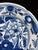 This attractive Dutch Delft faience plate is decorated in a rich cobalt blue palette against a creamy tin-glazed ground,...