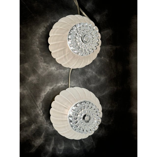 Gold Glass Night Lamps from Graewe, Germany, 1960s, Set of 2 For Sale - Image 8 of 9