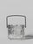 Textured Ice Glass Bucket attributed to Tapio Wirkkala for Iittala, Finland, 1970s For Sale - Image 6 of 6