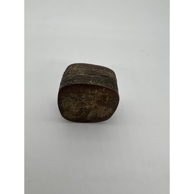 Vintage Ming or Ching Dynasty Trinket Box Chinese Porcelain Shard For Sale - Image 10 of 10