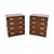 Antique Military Campaign Bachelor Chests of Drawers, 1930s, Set of 2 For Sale - Image 11 of 11