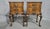 1920s Queen Anne Walnut Bedside Chests of Drawers, 1920, Set of 2 For Sale - Image 5 of 11