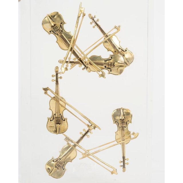 Table Lamp in the style of Pierre Giraudon, 1970s For Sale - Image 4 of 6