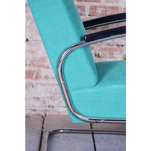 Bauhaus Armchair by W. Gispen for Mücke Melder, 1930s For Sale - Image 4 of 10