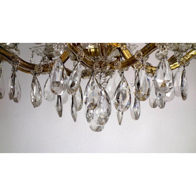 Maria Theresia 8-Light Chandelier from Palwa, 1960s For Sale - Image 4 of 13