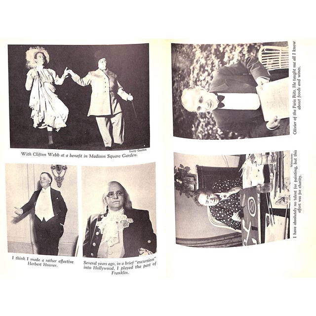 White "R.S.V.P. Elsa Maxwell's Own Story" Book 1954 Maxwell, Elsa For Sale - Image 8 of 8