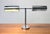 Silver 1960’s Mid Century Modern Greta Von Nessen Two-Arm Desk Lamp in Brushed Steel For Sale - Image 8 of 12