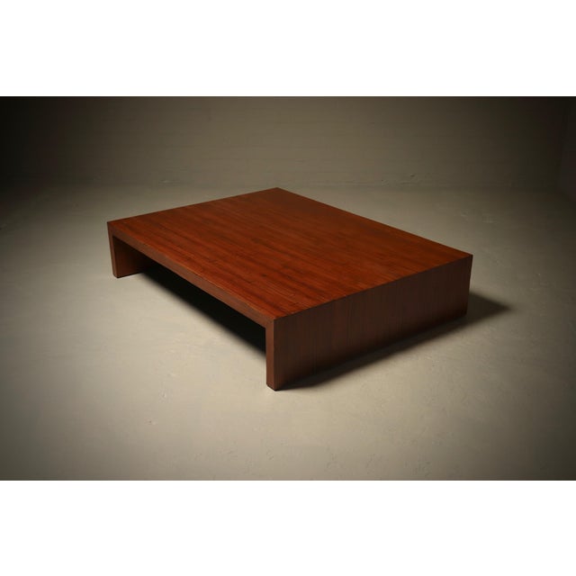 Large Bamboo Coffee Table in the style of Axel Vervoordt, 1980s For Sale - Image 12 of 12