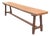 Rustic Oak Bench, France, 1970 For Sale