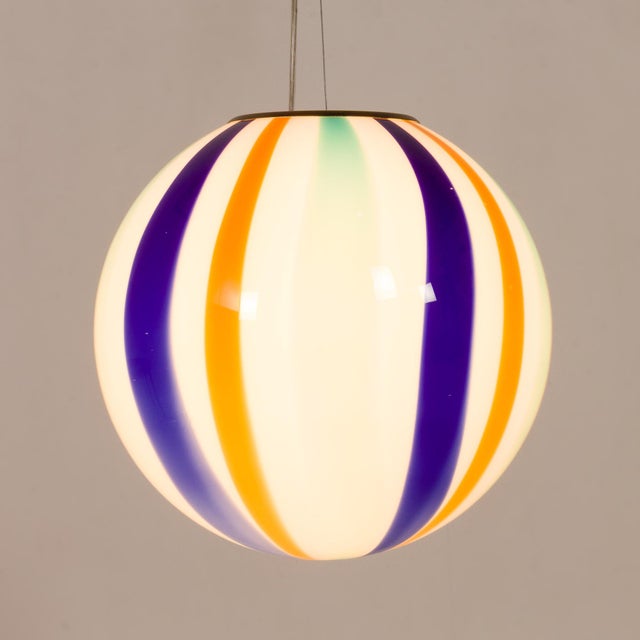 Vintage Murano Pendant Lamp, 1970s For Sale - Image 4 of 7