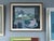 Mid-Century Modern Mid-Century Modern 'Still Life With Mountain View' Vintage Original Interior Oil Painting, Framed For Sale - Image 3 of 13