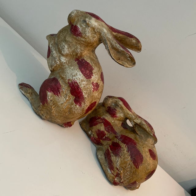 Pair of Late 19th Century Spotted Rabbits For Sale In New York - Image 6 of 12