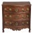 Early 20th Century Louis XV Style Walnut Three-Drawer Commode For Sale